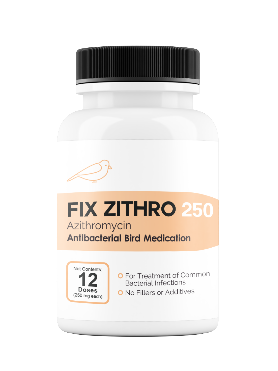 Fix Zithro (Azithromycin) - 250mg Capsules - 12 & 30 Count Bottles