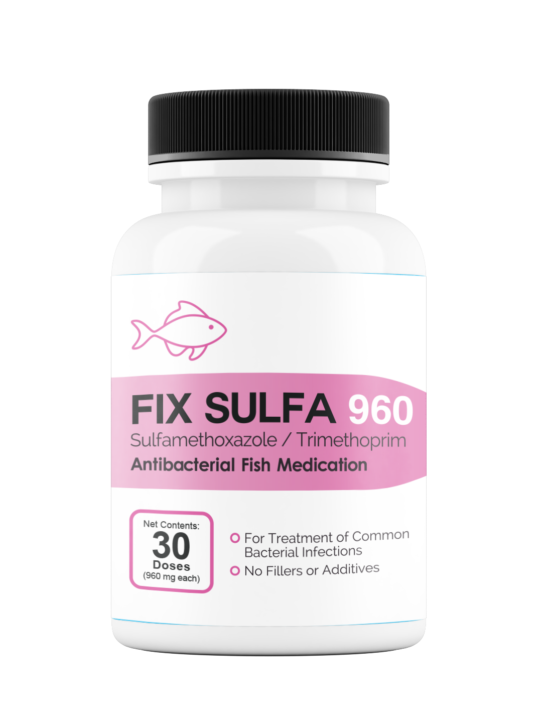 Fix Sulfa (Sulfamethoxazole / Trimethoprim) 160mg Capsules - 60 Count Bottles