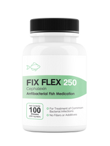 Fix Flex (Cephalexin) - 250mg & 500mg Capsules - 30, 60, & 100 Count Bottles