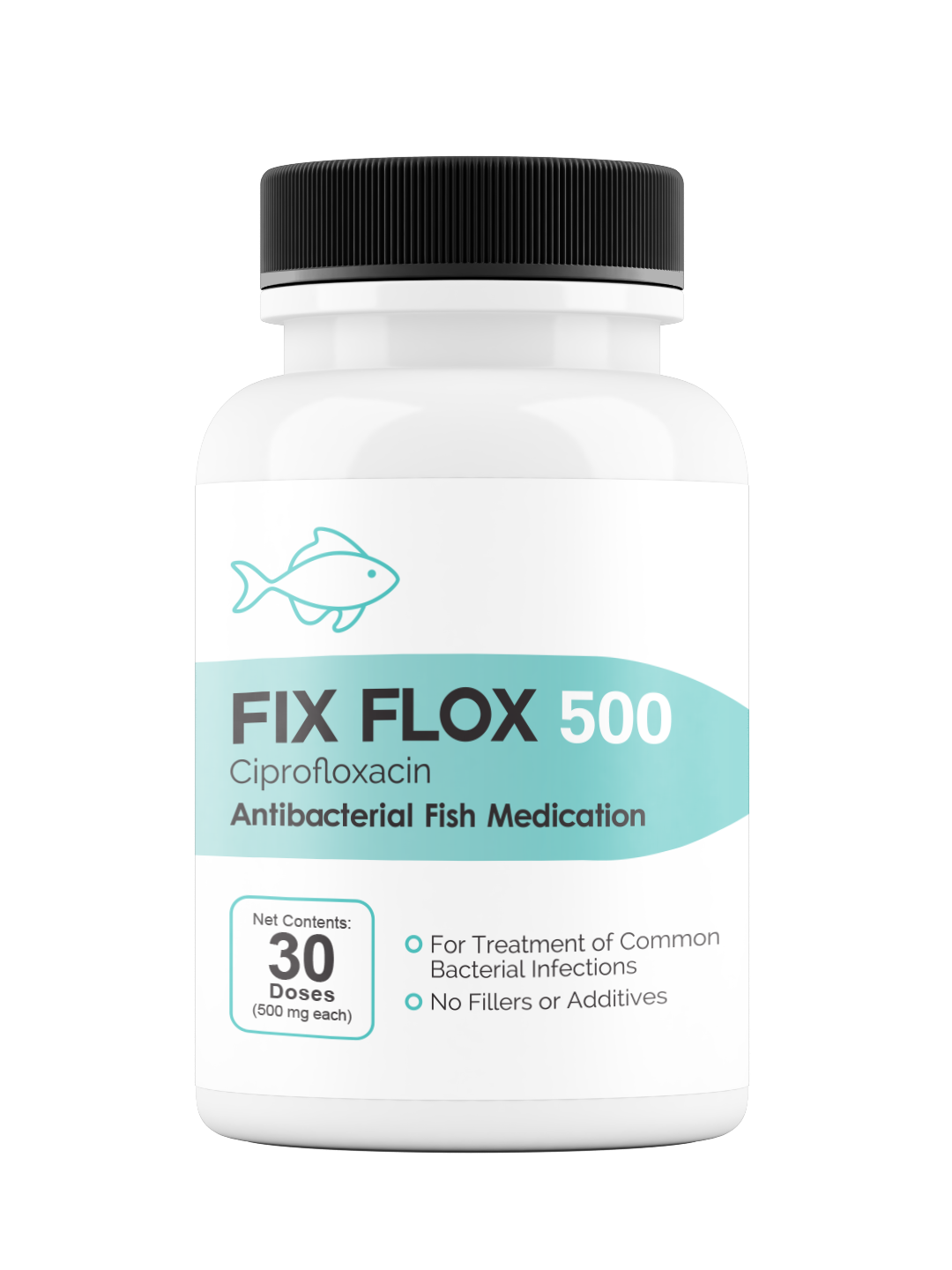 Fix Flox (Ciprofoxacin) - 500mg Capsules - 30 & 60 Count Bottles