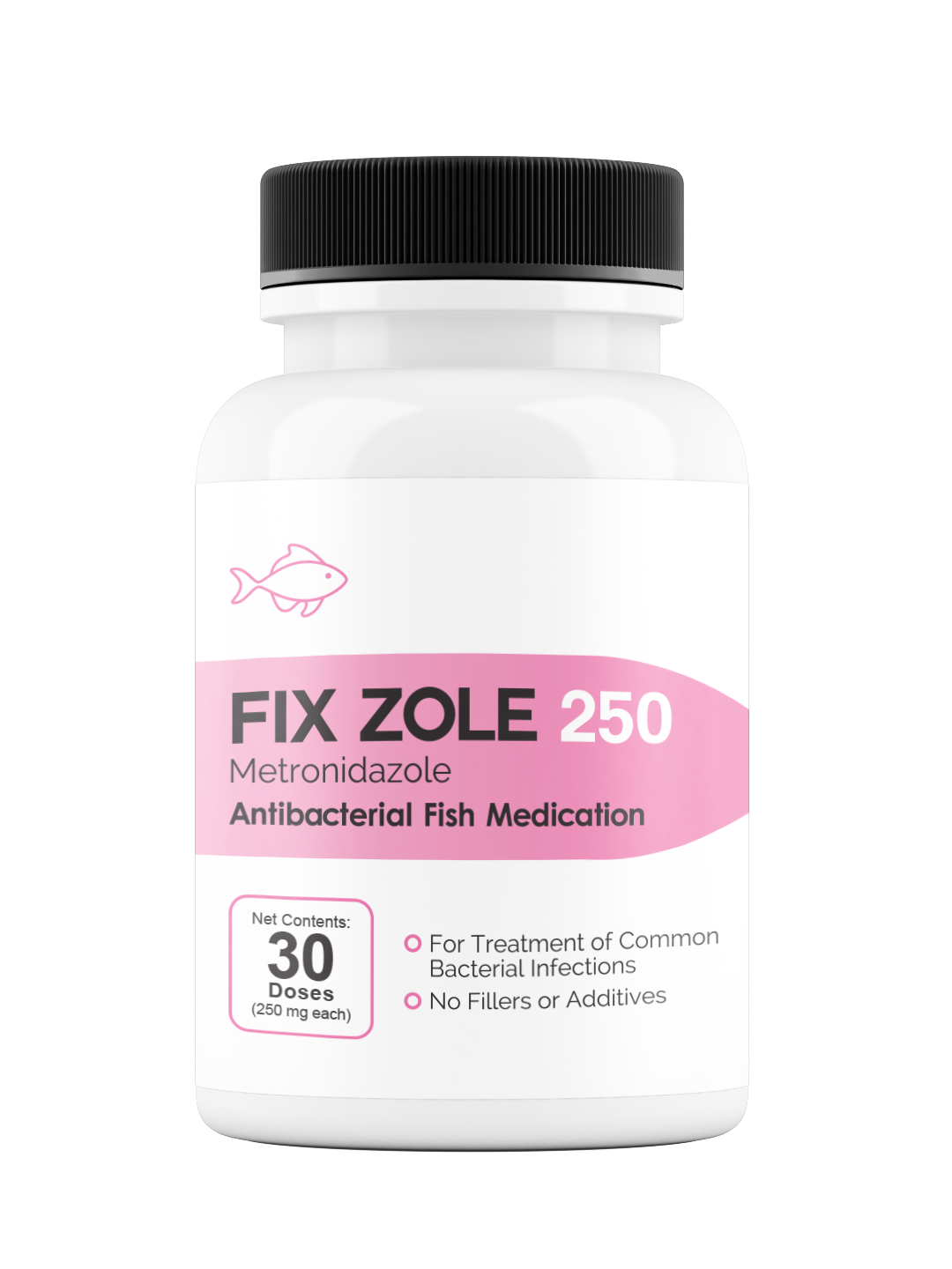 Fix Zole (Metronidazole) - 250mg & 500mg Capsules - 30 & 60 Count Bottles