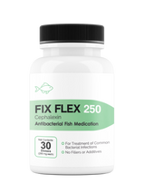 Fix Flex (Cephalexin) - 250mg & 500mg Capsules - 30, 60, & 100 Count Bottles