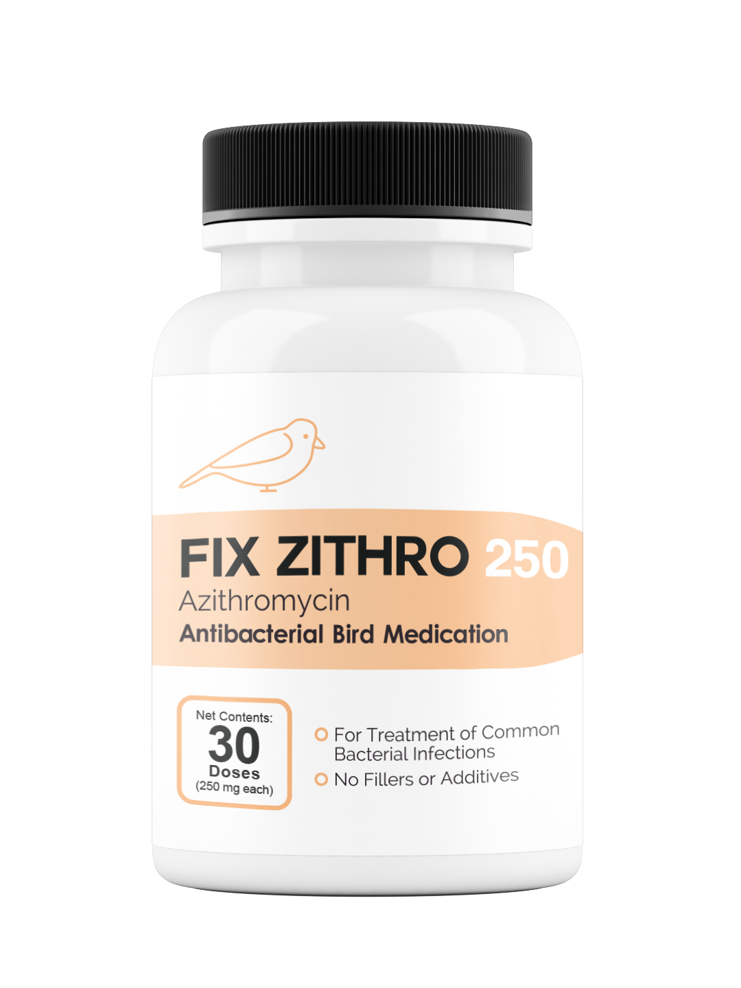 Fix Zithro (Azithromycin) - 250mg Capsules - 12 & 30 Count Bottles